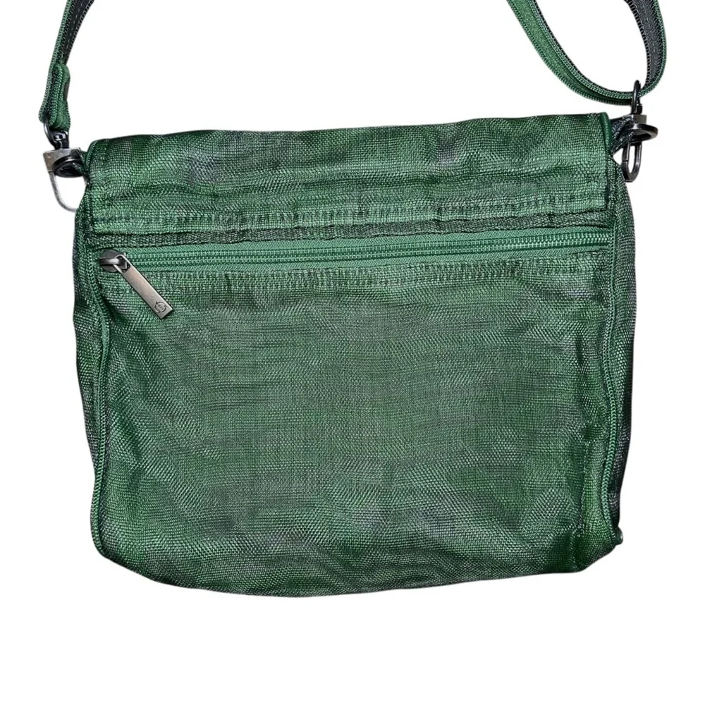 Smateria Ava Crossbody Hunter Green Vegan Sustainable Ethical 9x9 Goth